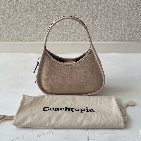 Coach Ergo Bag In Croc Embossed Coachtopia Leather - Picture 3 of 13